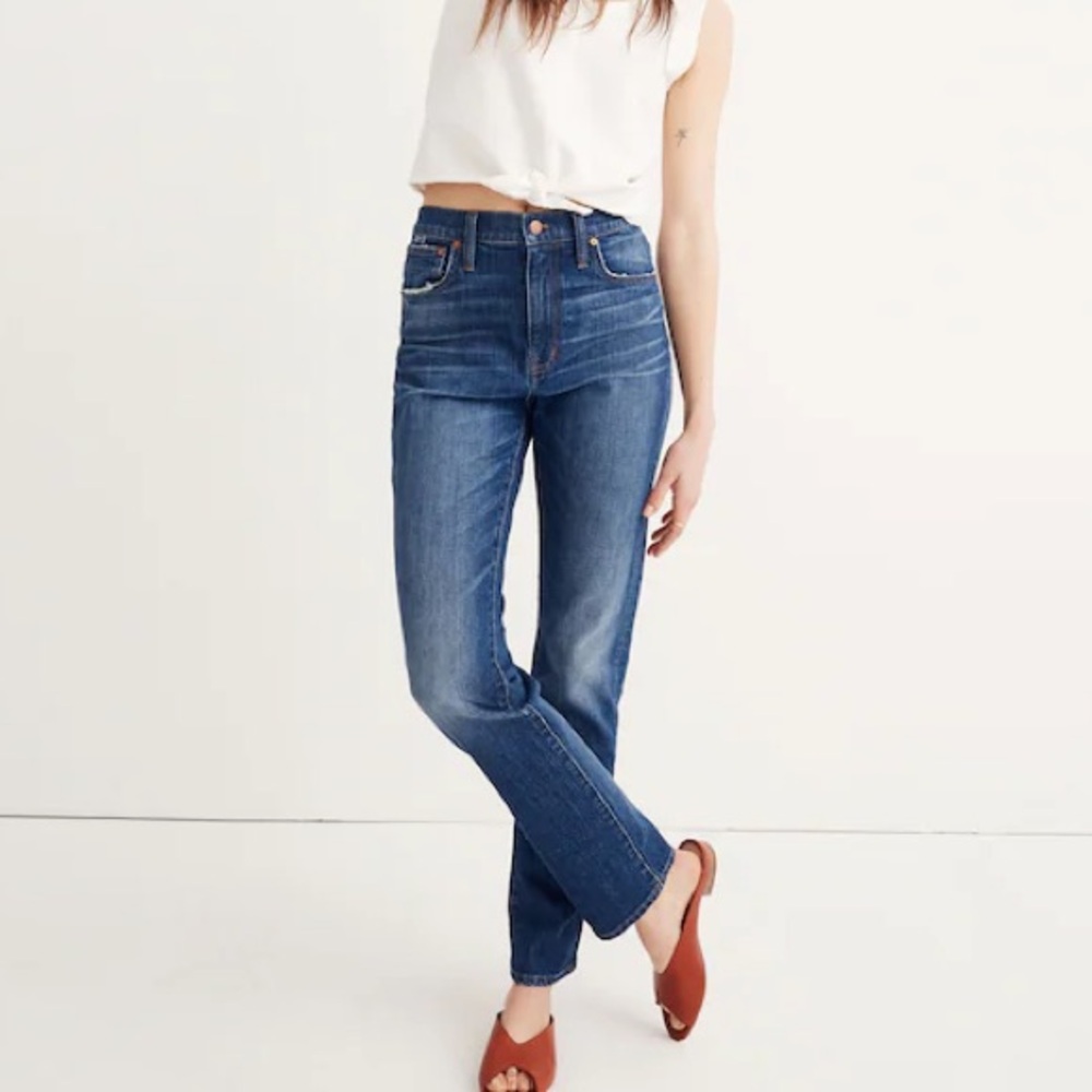 Madewell women’s High Rise Slim Boyjean in Milton Wash. Size 24